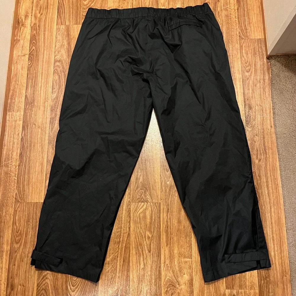 Adidas‎ Golf ClimaStorm Track Pants Men 2XL Reg Black Waterproof Windbreaker
